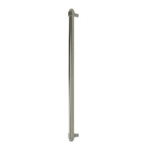 18 in. Center-to-Center Refrigerator Pull in Polished Nickel