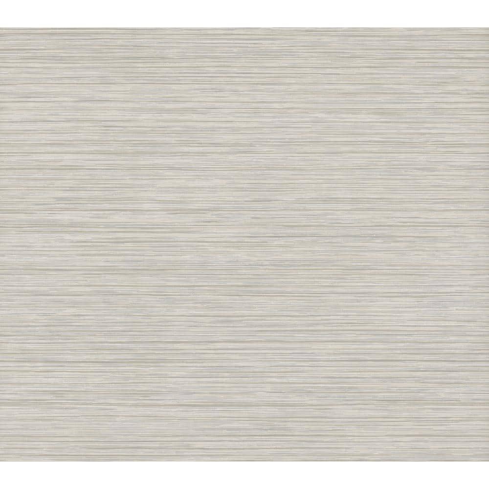 Linen Brown Non-Pasted Washable Wallpaper Roll