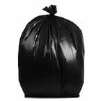 50pcs Heavy Duty Gallon Contractor 2.5 mil Trash Bags Garbage Bags Black