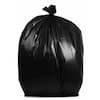 PlasticMill 7-10 Gallon Garbage Bags: Black, 24x23, 1.2 mil, 500 Bags.