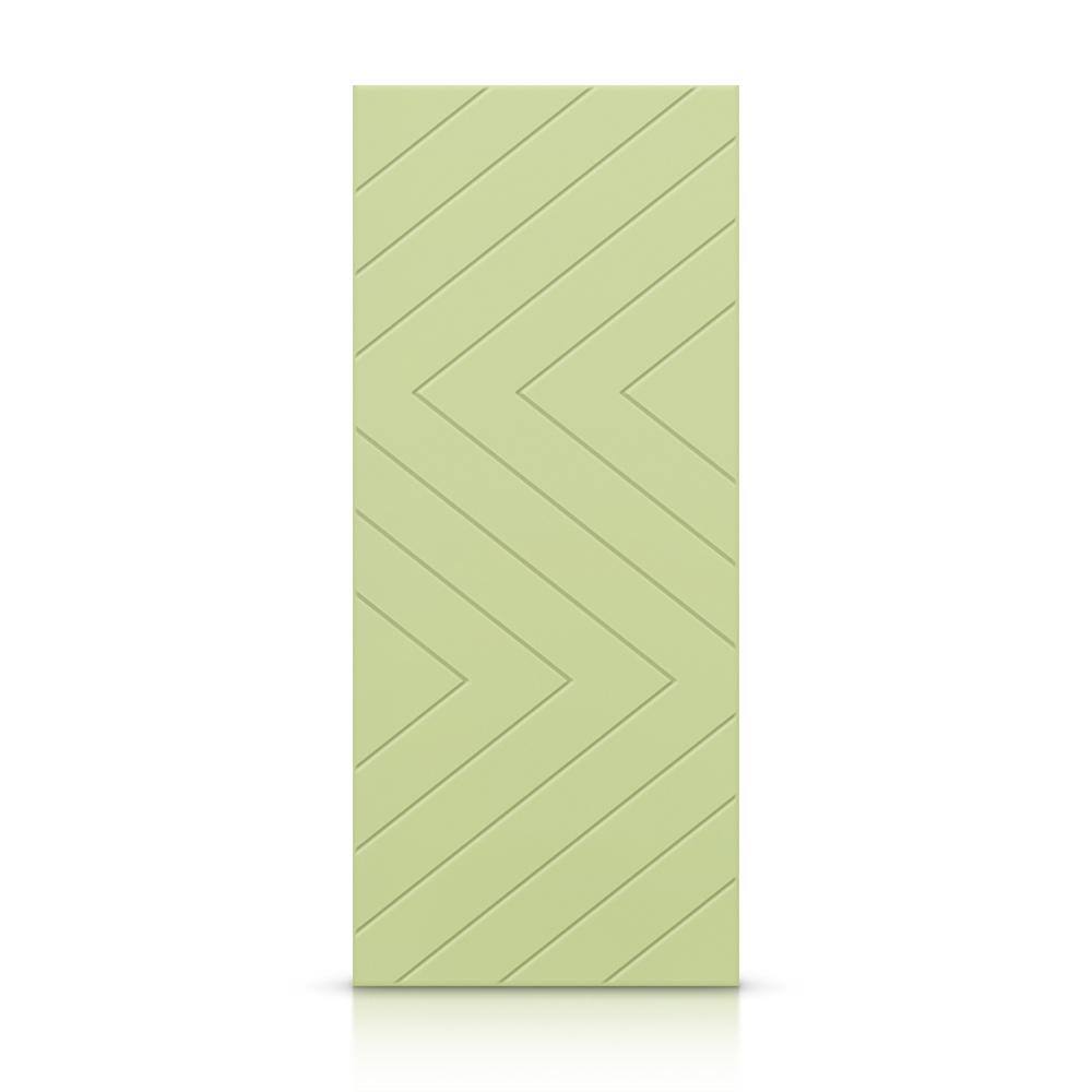24 in. x 84 in. Hollow Core Sage Green Painted Composite MDF Interior Door Slab price history on PriceWatchPro
