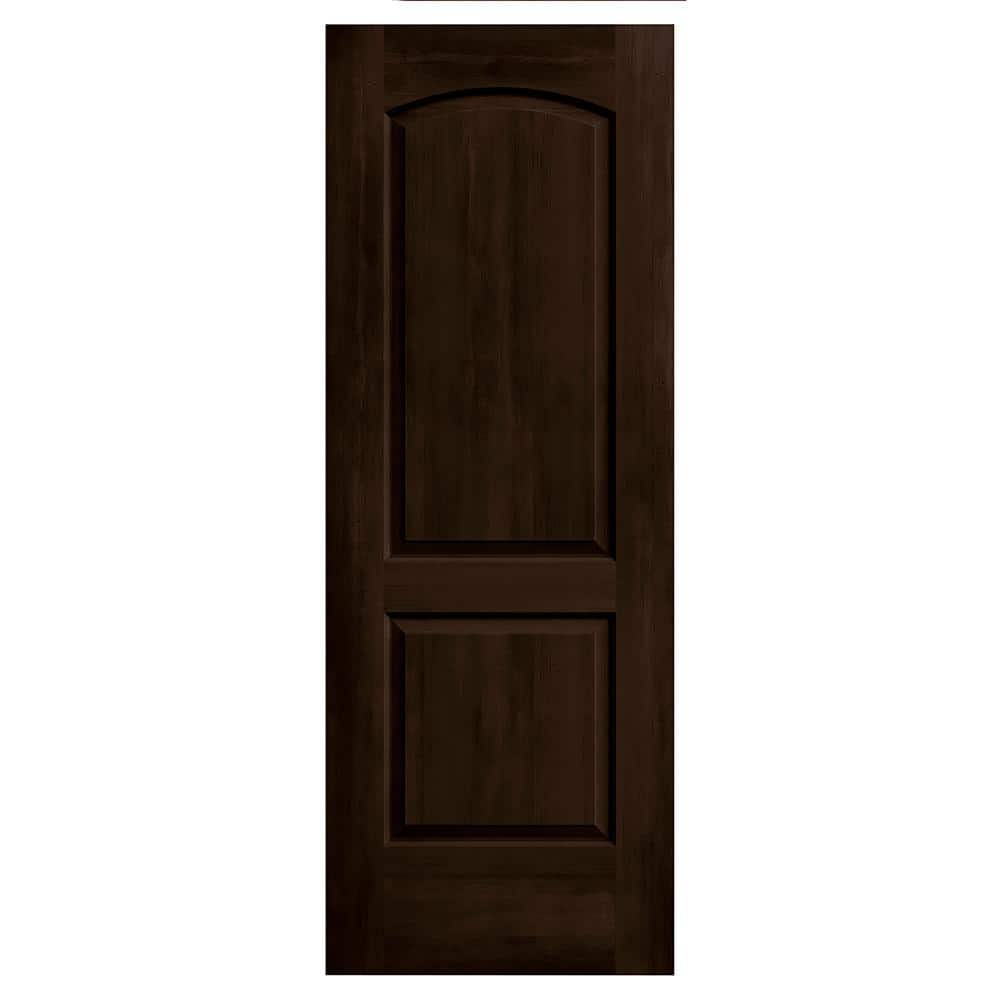 28 in. x 80 in. Caiman 2 Panel No Bore Hollow Core Espresso Stain Molded Composite Interior Door Slab price history on PriceWatchPro