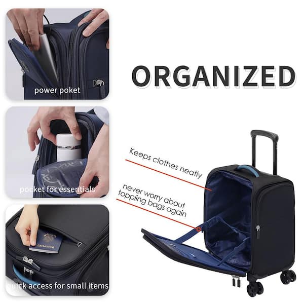Mini Carry-On Rolling Travel Bag