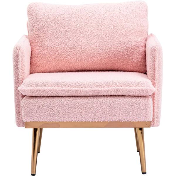 pastel pink chair