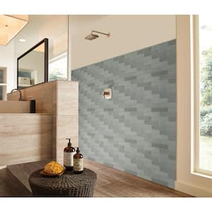 Lakeview Renzo Jade Quarter Round Molding 0.6 in. x 12 in. Glossy Ceramic Wall Tile (10 lin. ft./Case)