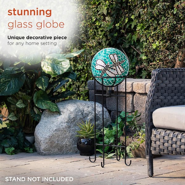 Alpine Corporation Indoor/Outdoor 10 in. Dia Dragonfly Duo Gazing