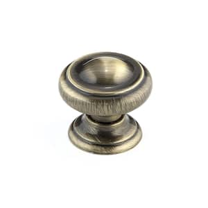 Sutton Collection 1-3/16 in. (30 mm) Antique English Traditional Cabinet Knob