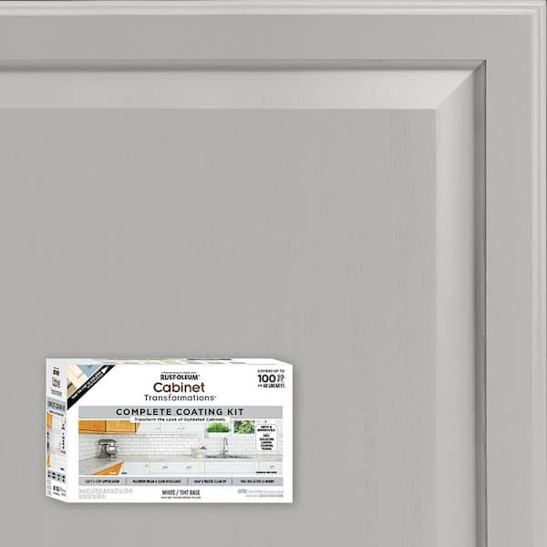 Rust-Oleum Transformations 1 qt. Satin Winter Fog Interior Cabinet Paint Kit