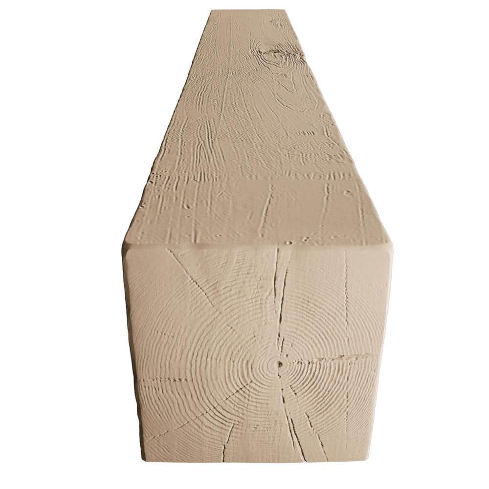 12"W x 6"H x 14'L Knotty Pine Faux Wood U-Beam