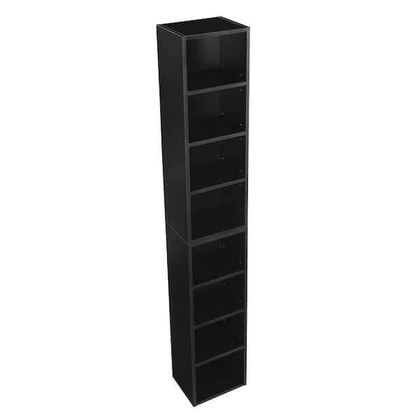 cadeninc 8 Tier Tower Double Decker Storage Shelf with Adjustable