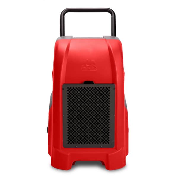 B-Air 150-Pint Commercial Dehumidifier Water Damage Restoration Mold Remediation in Red