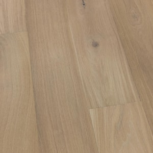 Take Home Sample - Artesia French Oak Water Resistant Wirebrushed Engineered Hardwood Flooring - 7.5 in. x 7 in.