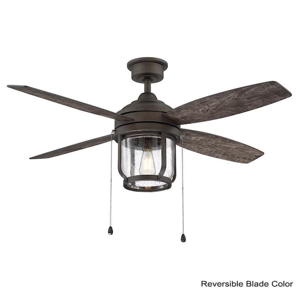 Home popular Decorators 52inch Bronze Indoor/Outdoor Ceiling Fan