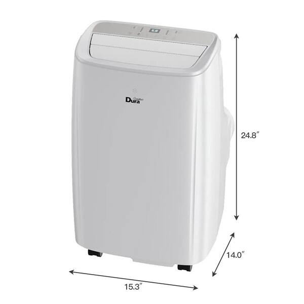 Elexnux 5,300 BTU Portable Air Conditioner Cools 150 Sq. Ft. with 