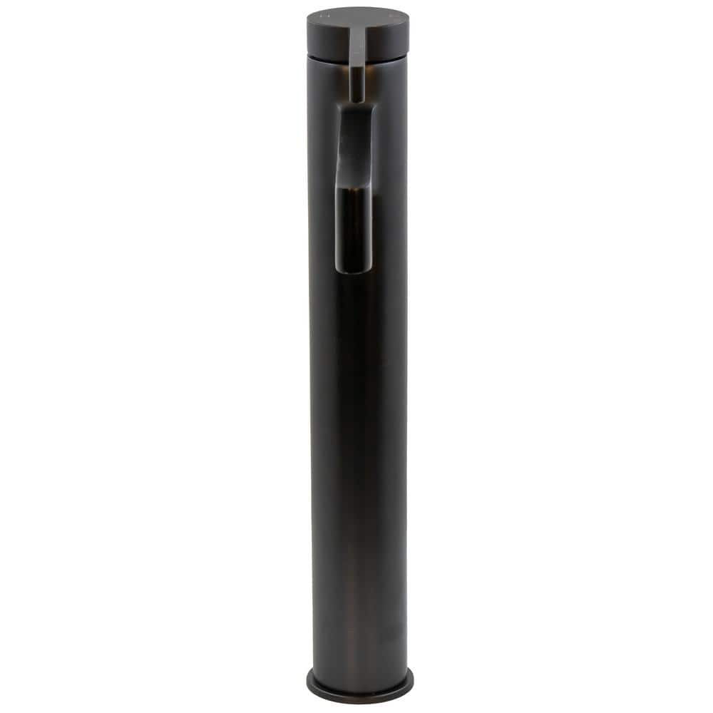 Matte Black Solid Brass Single Handle Vessel Sink Faucet