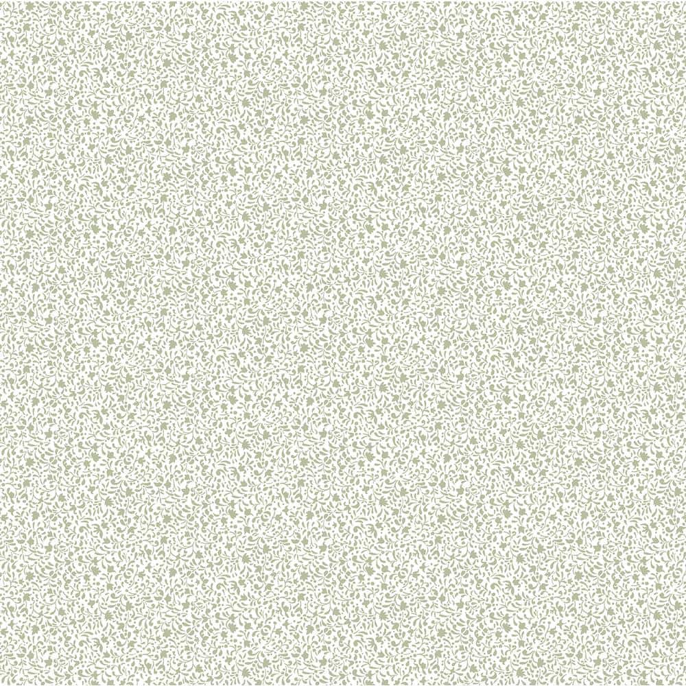 Green Little Explorers 2 Tiny Botanical Flowers Matte Finish Non-Pasted Non