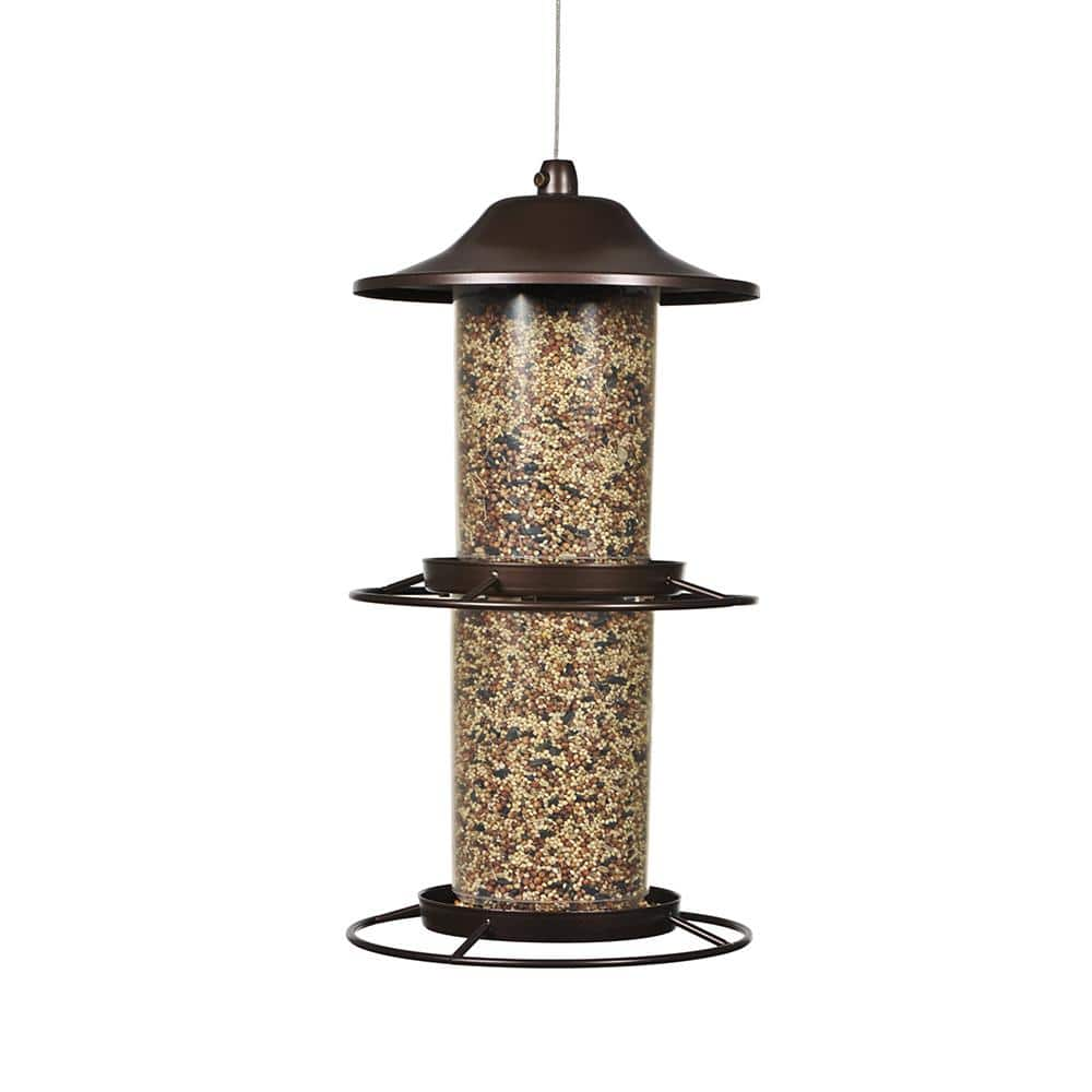 UPC 078978291843 product image for Brown Panorama Hanging Bird Feeder - 4.5 lb. Capacity | upcitemdb.com