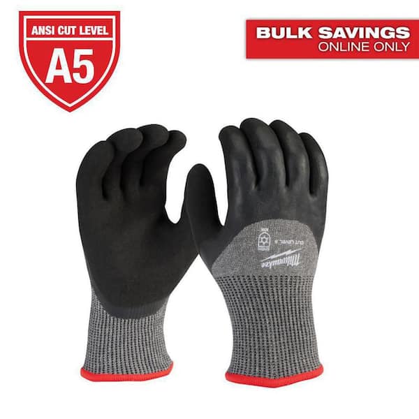 Milwaukee Medium Red Latex Level Cut Resistant Insulated Winter