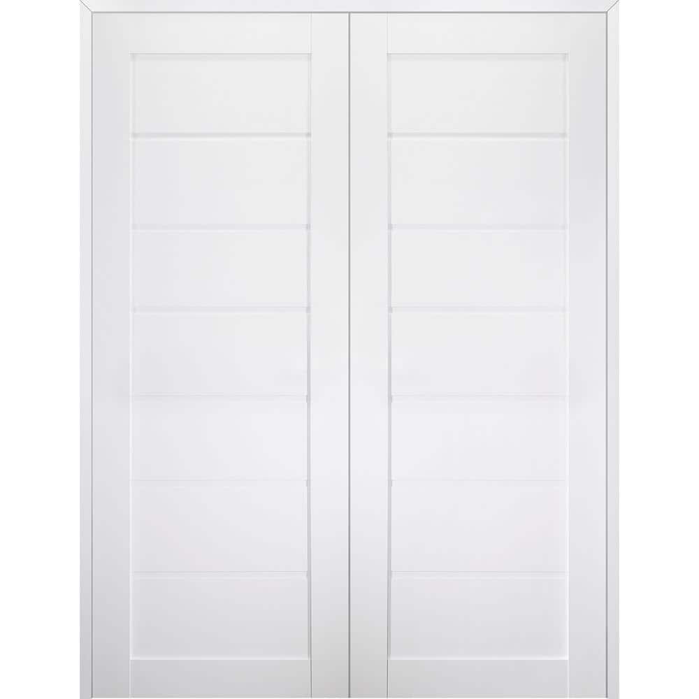 Belldinni Alda 36 in. x 79.375 in. Both Active Bianco Noble Wood ...