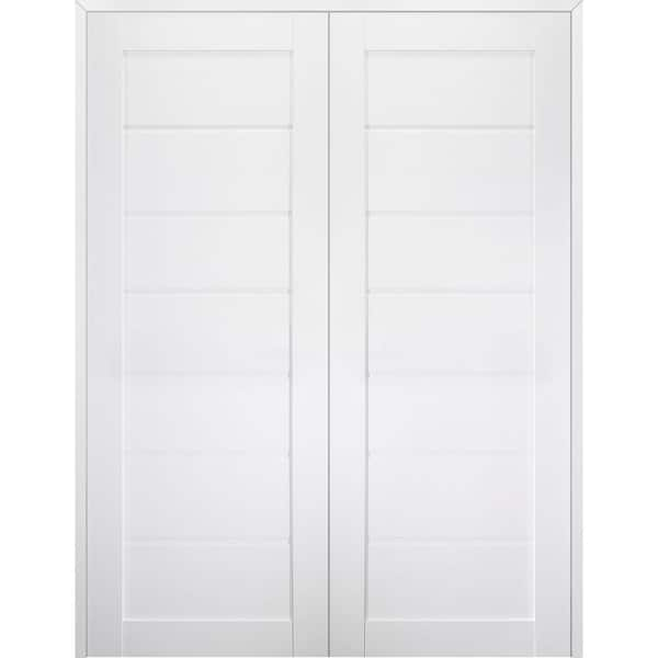 Belldinni Alda 36 in. x 79.375 in. Both Active Bianco Noble Wood ...