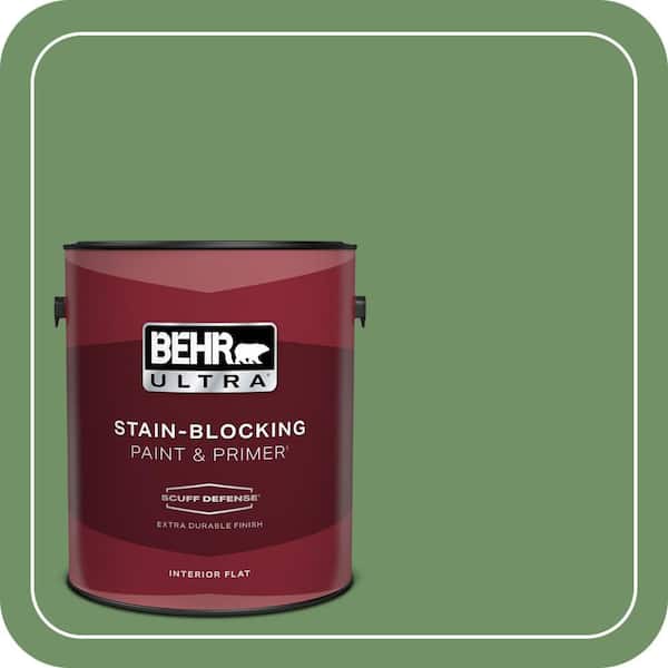 BEHR ULTRA 1 gal. #M400-6 Mixed Veggies Extra Durable Flat Interior Paint & Primer