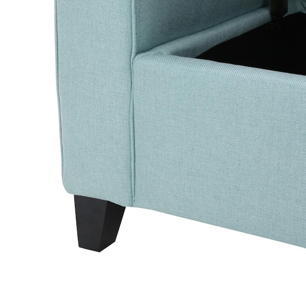 Hayes armed deals storage ottoman bench