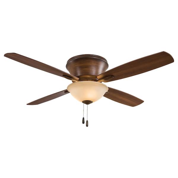 MINKA-AIRE Mojo II 52 in. LED Indoor Distressed Koa Ceiling Fan