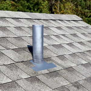 1-1/2 in. Lead Roof Boot No Caulk Vent Pipe Flashing