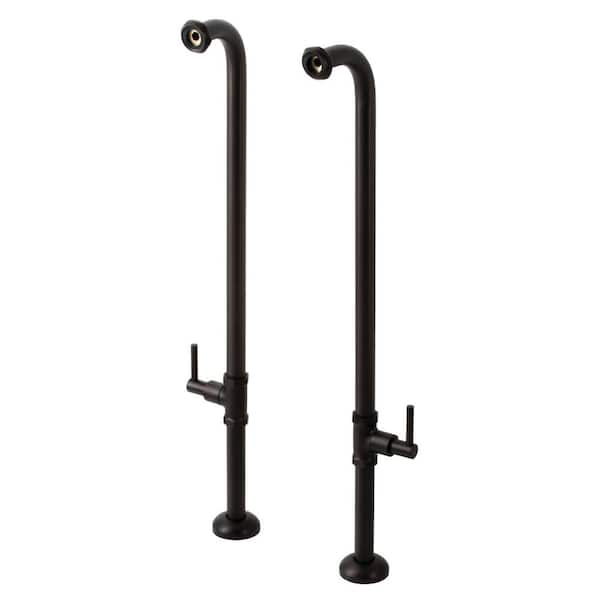 Kingston Brass Concord Freestanding Tub Supply Line, Oil Rubbed Bronze