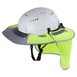 Safety Hard Hat Visor Caps Helmets Full Brim Mesh Sun Shade Shield Anti UV 