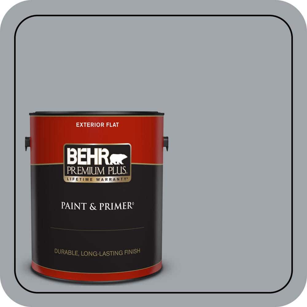 1 gal. #PPU26-19 Chance of Rain Flat Exterior Paint & Primer price history on PriceWatchPro