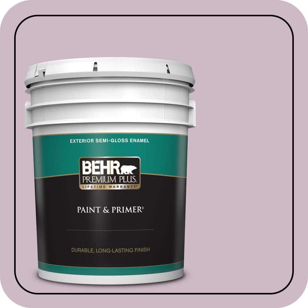 5 gal. #S110-3 Queens Violet Semi-Gloss Enamel Exterior Paint & Primer price history on PriceWatchPro