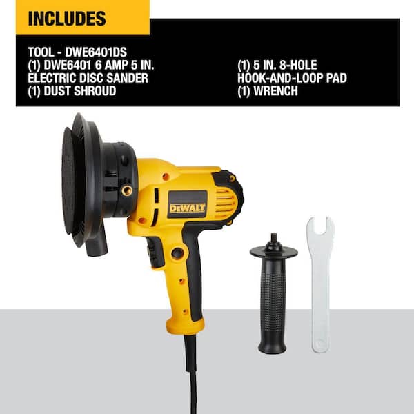 DEWALT 120-Volt 6-Amp Disc Sander