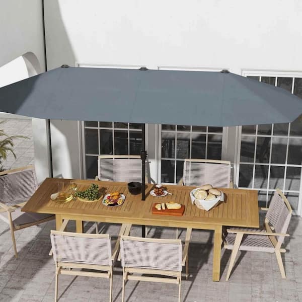 costway 10 patio outdoor sunshade hanging umbrella base stand Costway 10' Hanging Solar LED Umbrella Patio Sun Shade Offset Market W/Base  Beige