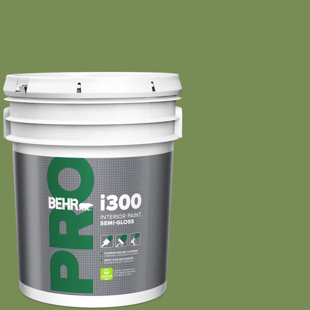 5 gal. #MQ6-52 Lucky Clover Semi-Gloss Interior Paint price history on PriceWatchPro