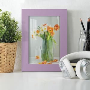 Modern 5 in. x 7 in. Violet Picture Frame