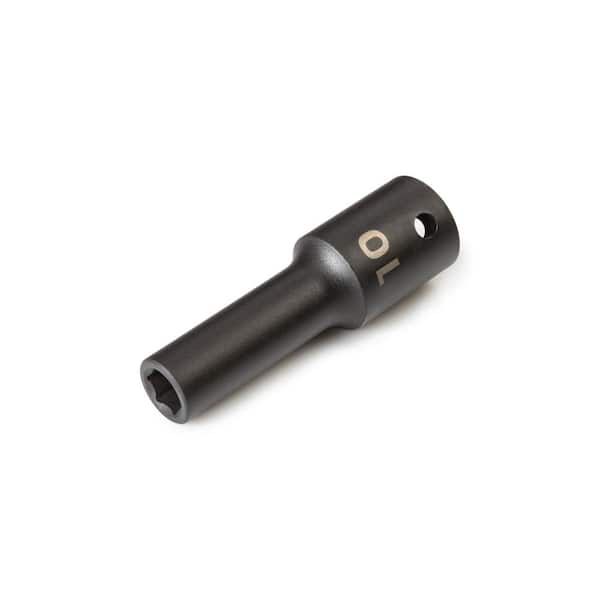 TEKTON 1/2 in. Drive x 10 mm Deep 6-Point Impact Socket
