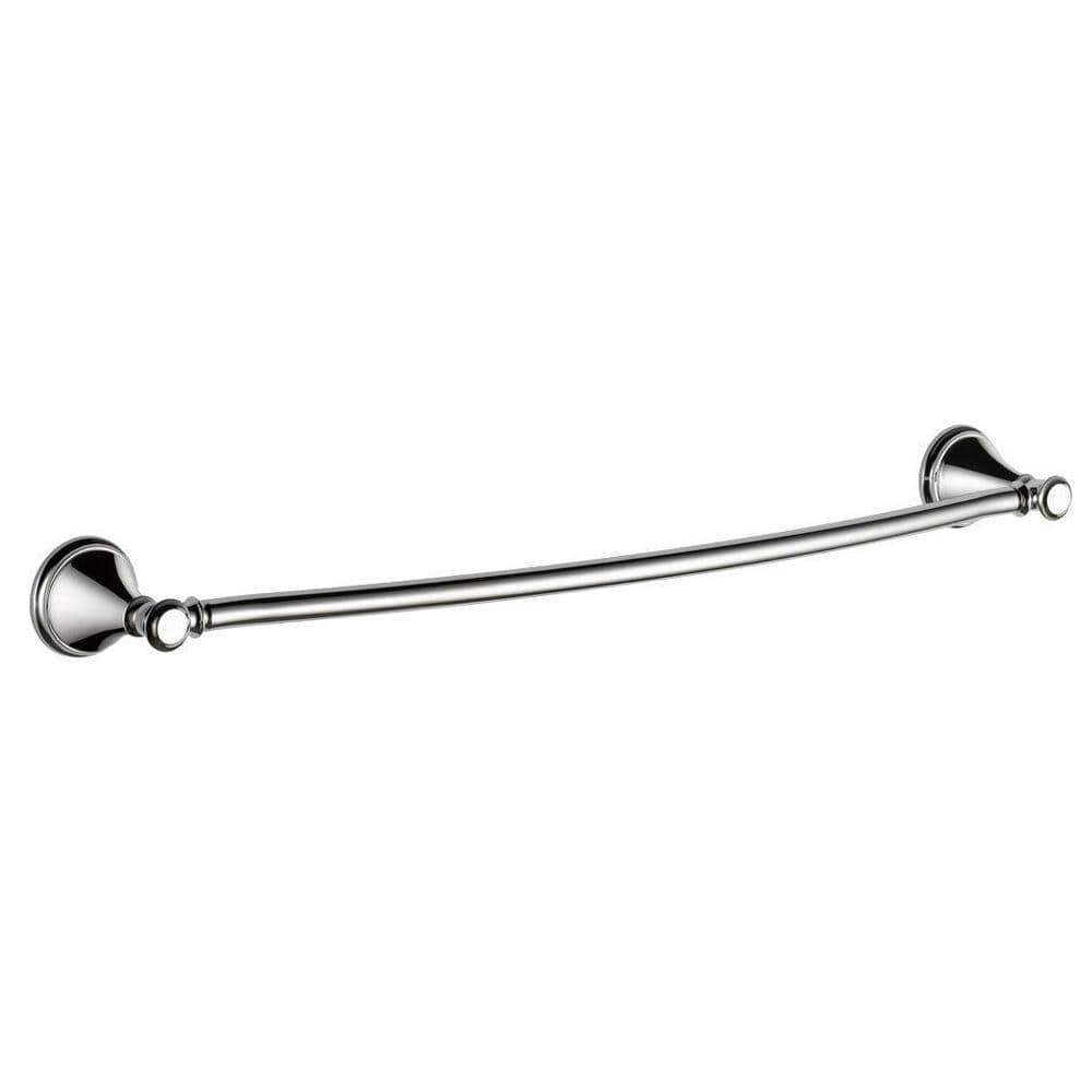 UPC 034449681254 product image for Cassidy 24 in. Wall Mount Towel Bar Bath Hardware Accessory in Polished Chrome | upcitemdb.com