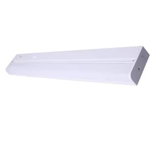 24 in. Hardwired White Integrated LED 5 CCT Linkable Under Cabinet LightLight