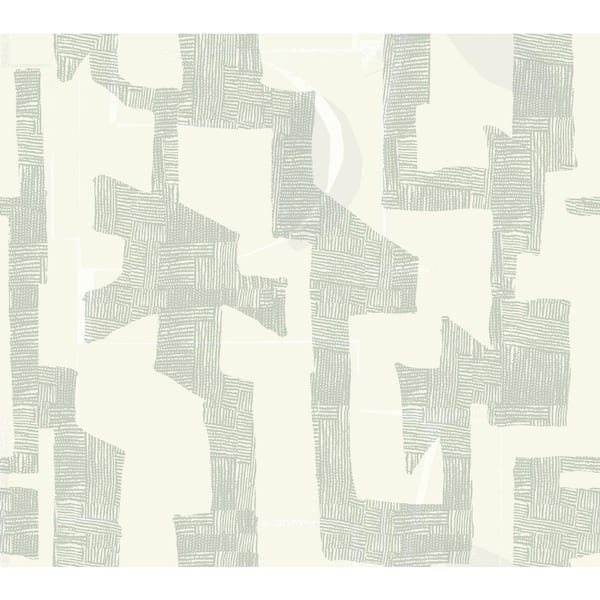 Tribe Jade Green Premium Peel and Stick Wallpaper