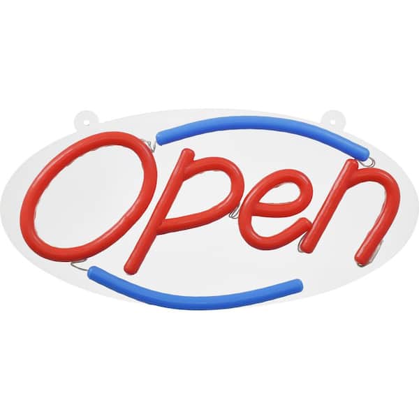 Hillman 16 in. Compact LED Open Sign