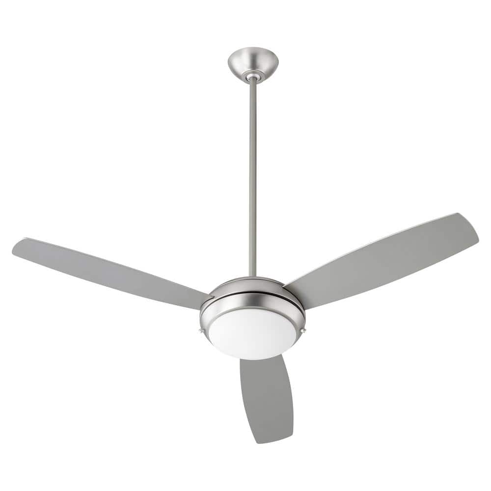 sun556⭐︎ Phantom 56 inch Brushed Nickel Ceiling Fan without Lights