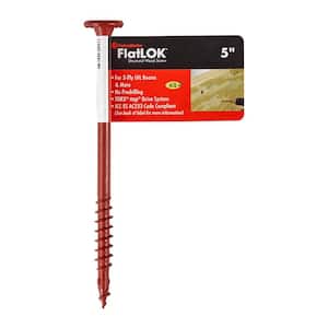 FlatLOK 5 in. Structural Wood Screw (12 Pack)