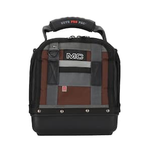 11 in. 20-Pocket Original Nylon Bag/Tote Padded Handle;Zippered Top;Shatterproof;Waterproof;Weatherproof;Shoulder Strap