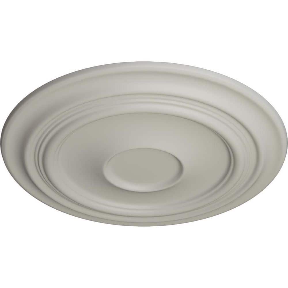 Pot of Cream Round Traditional Ceiling Medallion