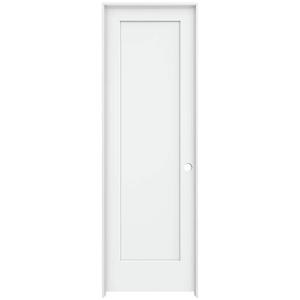 JELD-WEN 32 in. x 96 in. Madison White Painted Left-Hand Smooth
