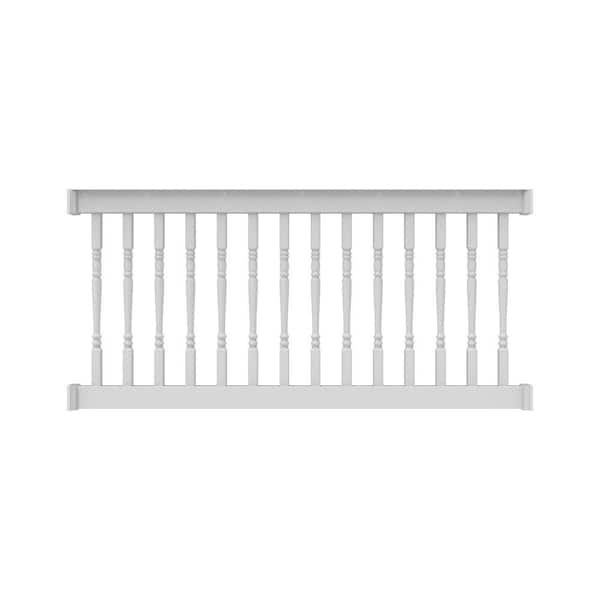 RDI Finyl Line 6 ft. x 36 in. H Deck Top Level Rail Kit in White ...
