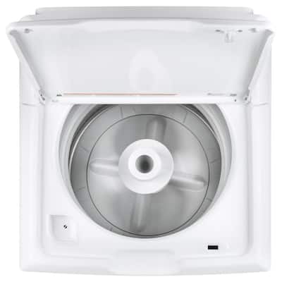 4.2 cu. ft. White Top Load Washing Machine with Stainless Steel Basket
