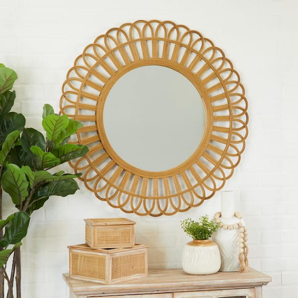 Target wall clearance mirrors