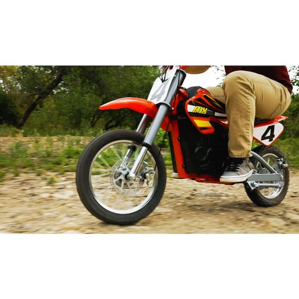 Razor 14 in. Boys' Red Dirt Rocket High-Torque Electric Motorcycle